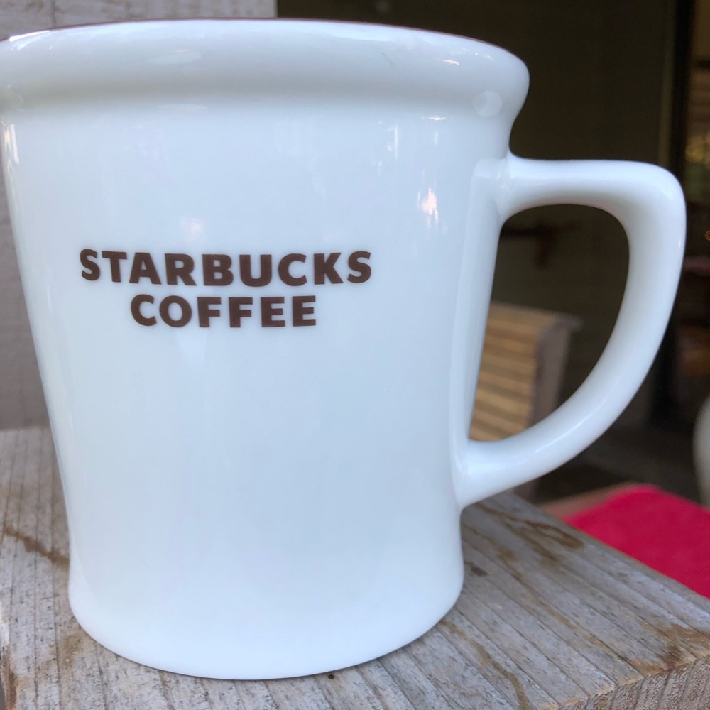 Starbucks new bone China mug 16oz brown lining